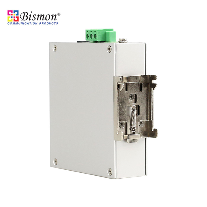 1Port PoE 10/100/1000Base-T to 1xSFP Fiber Industrial Switch